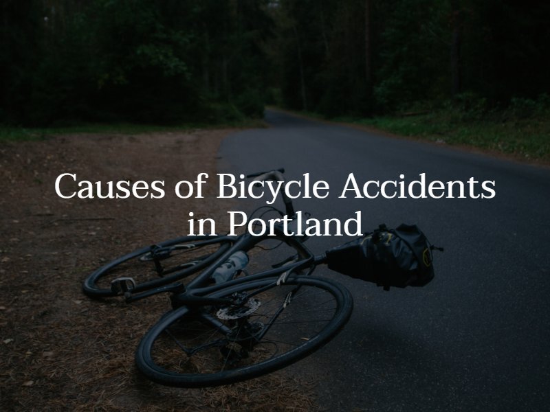 Portland bicycle accident causes